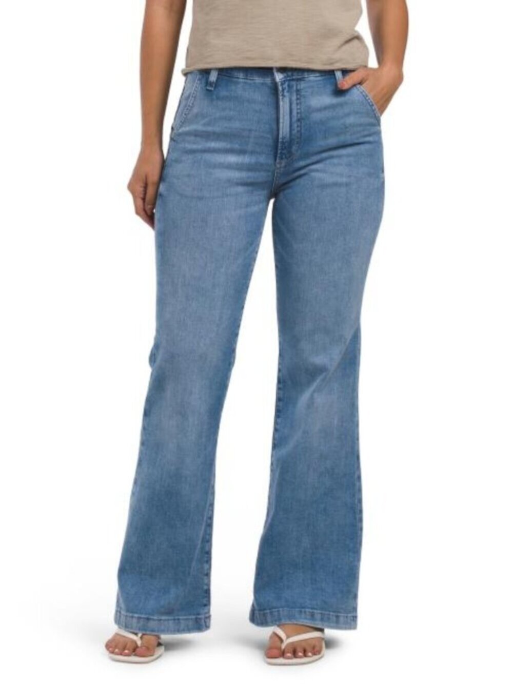 JOE'S Petite High Rise Flare Trousers